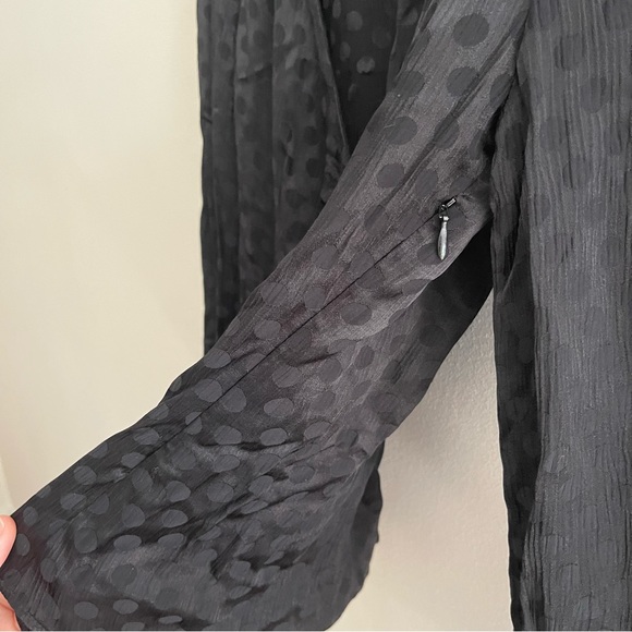 Madewell Smocked Sleeve Daylight Top in Woven Dot - Picture 7 of 11